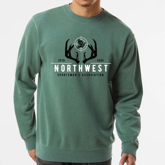 NWSA Crewneck- Alpine Green