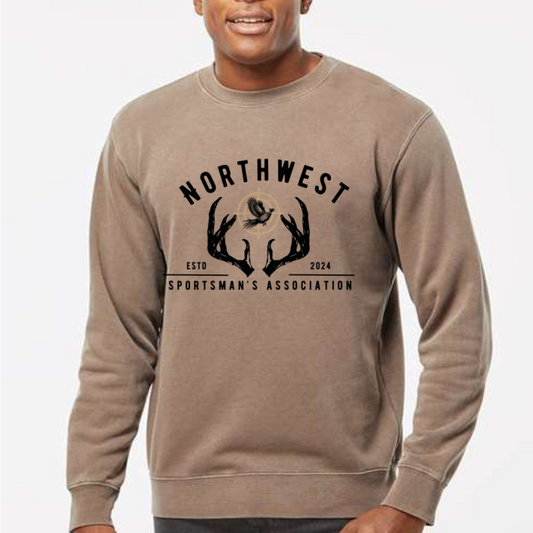 NWSA Crewneck- Pigment Clay